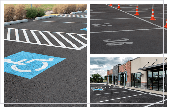 Different types of striping