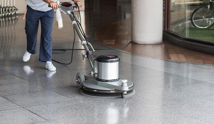 Floor cleaning service