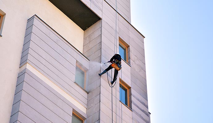 High rise cleaning service